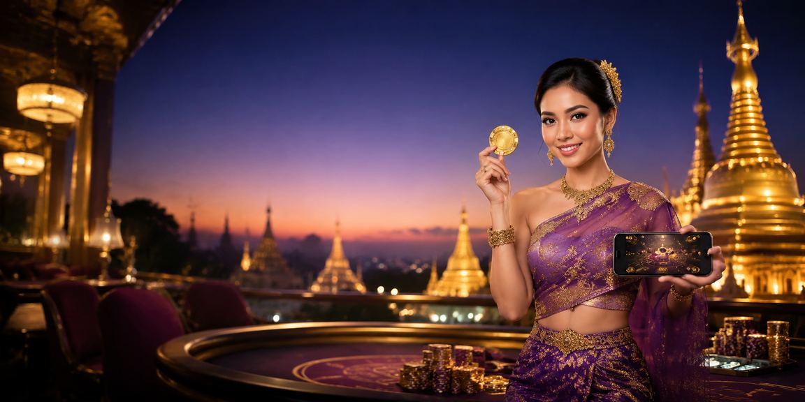 Sagaing တောင်အနီးမှ မိုဘိုင်း ကာစီနို အပြင်ပုံစံ